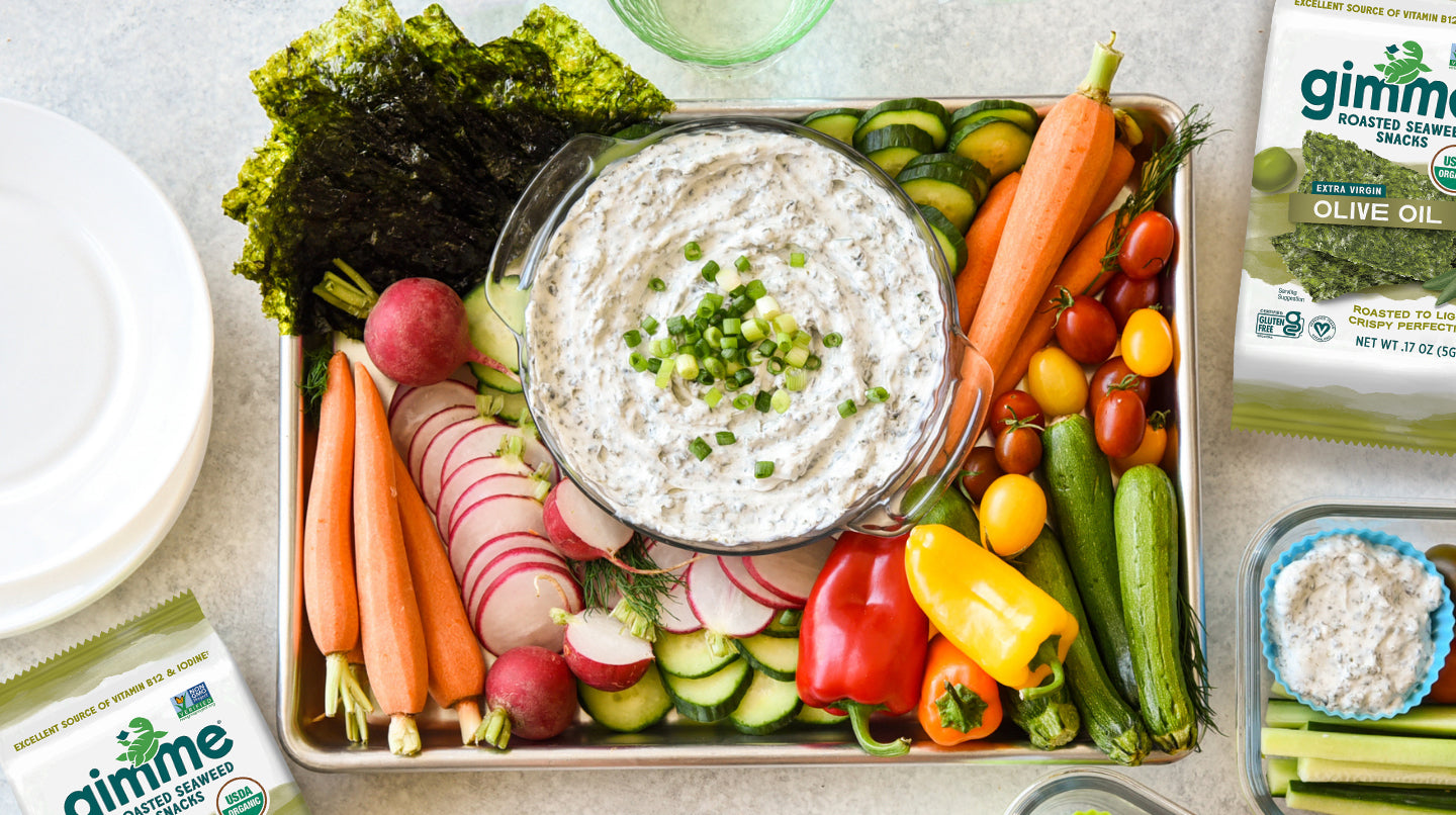 Meal Prep Veggie Snack Boxes with Greek Yogurt Ranch