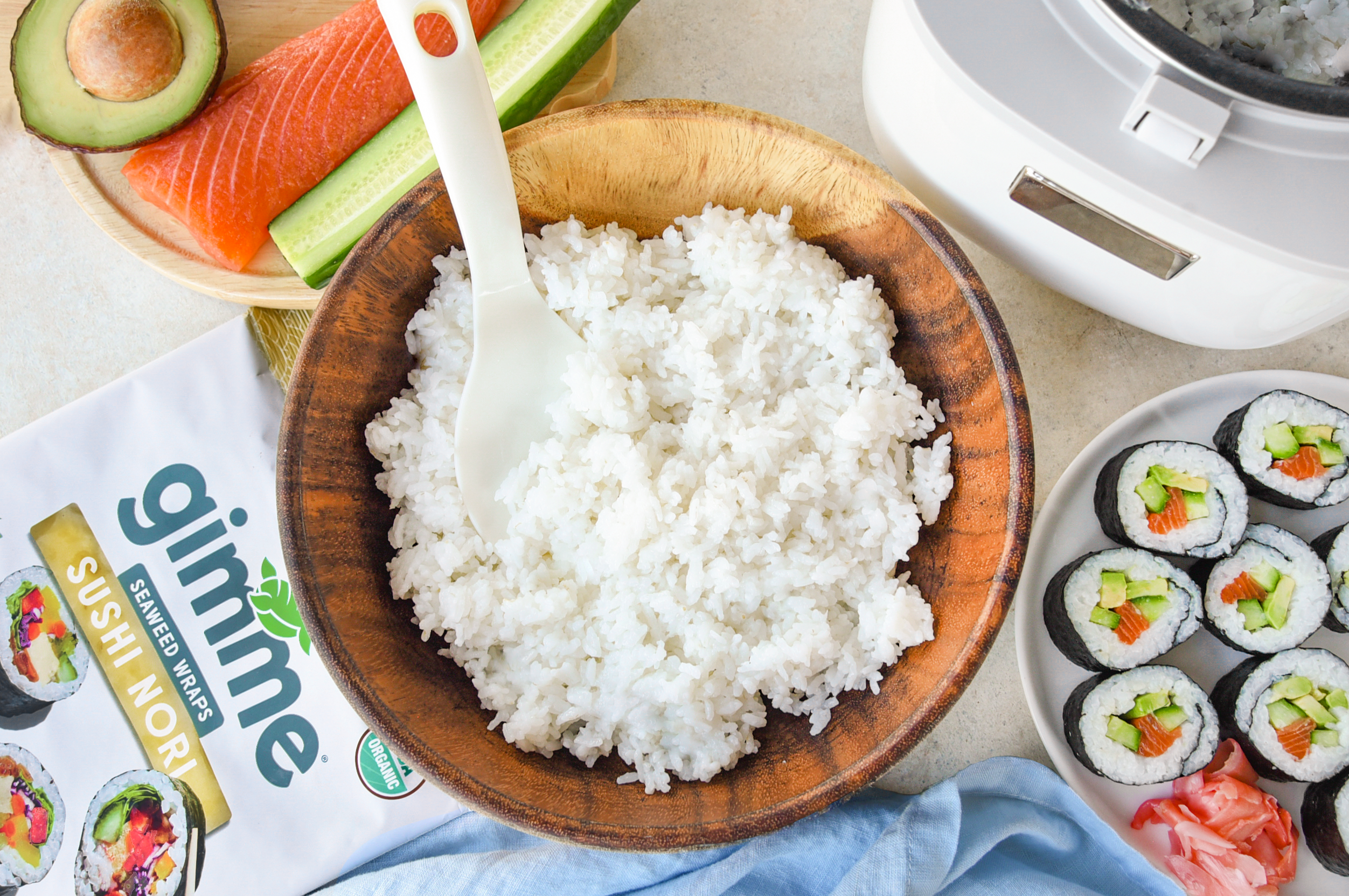 Sb Sushi Rice Sushi Rice - 2 Ways – gimme Seaweed