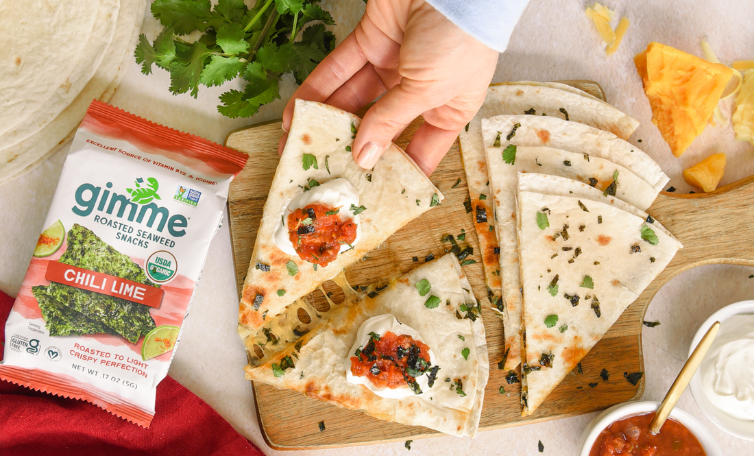 Seaweed Quesadilla