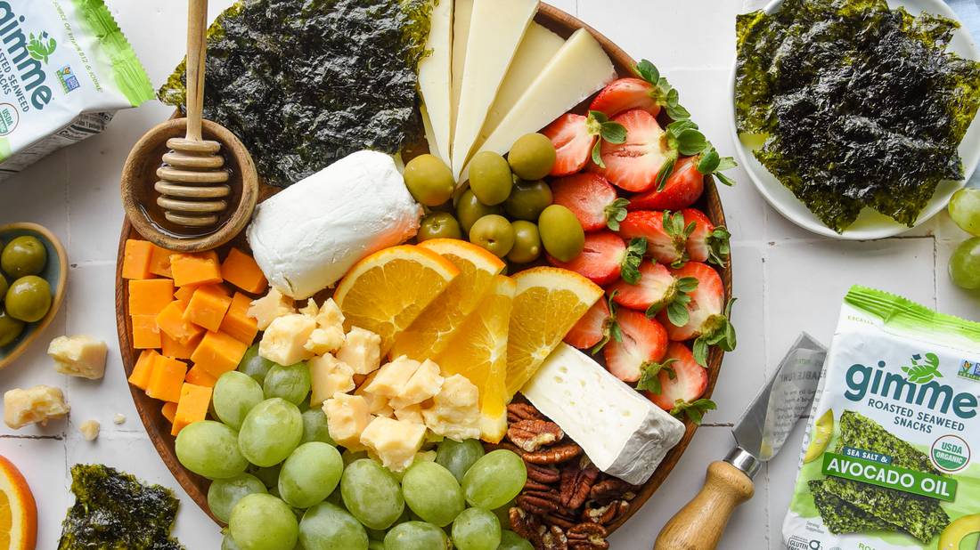 Umami Cheese Board With Seaweed