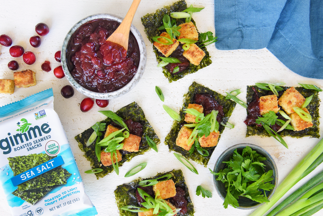 Tofu Bites with Cranberry