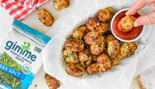 Seaweed Cauliflower Tots