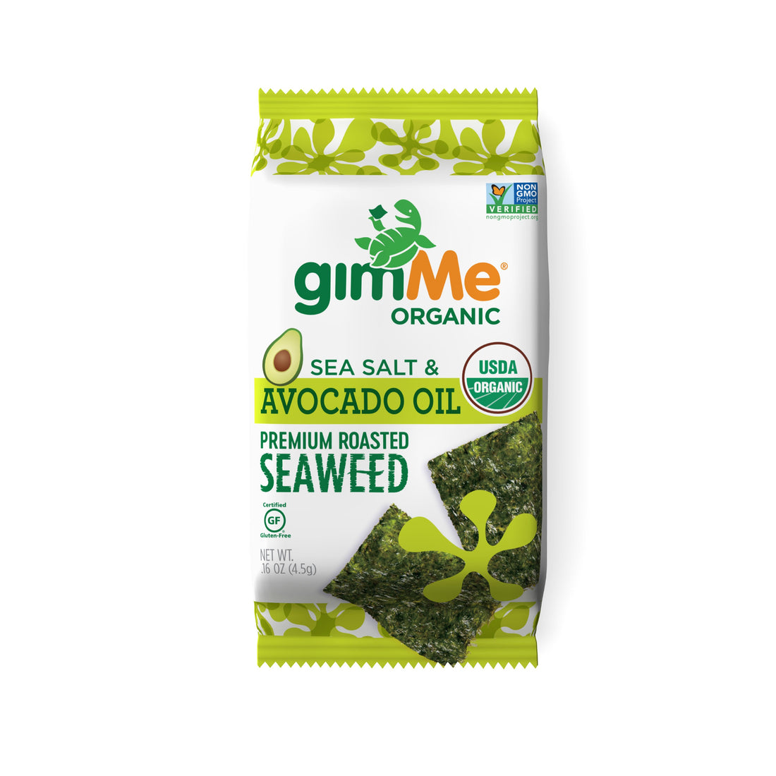 gimMe Snacks Debuts New Sea Salt & Avocado Oil Roasted Seaweed Snack Flavor