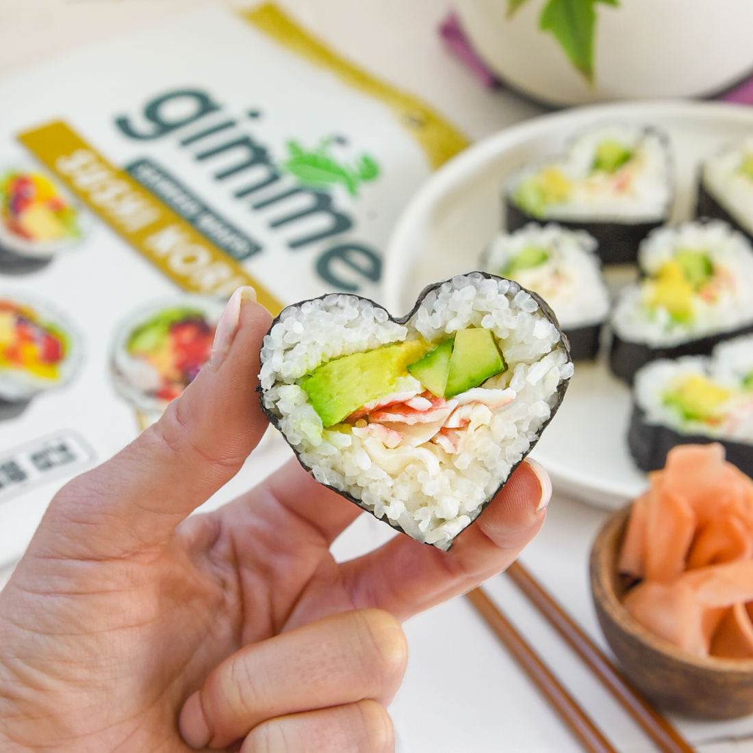 Heart Shaped Sushi