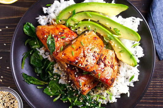 Try Tik Tok's Latest Obsession, Emily Mariko's Salmon Rice Bowl