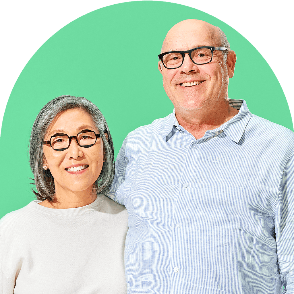 Annie and Steve - owners of Gimme Seaweed