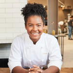 Photo of Rahanna Mona Bisseret, guest chef offering unique seaweed recipes for gimme seaweed.