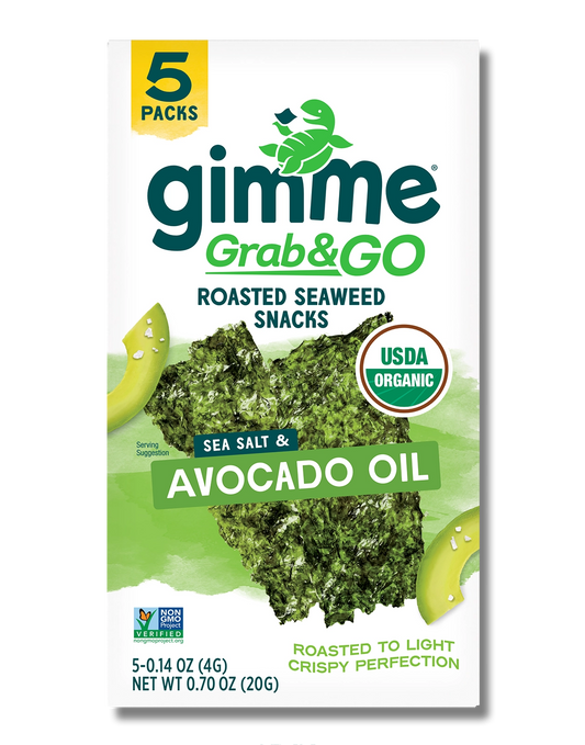 Grab & Go Avocado Oil Seaweed Snacks