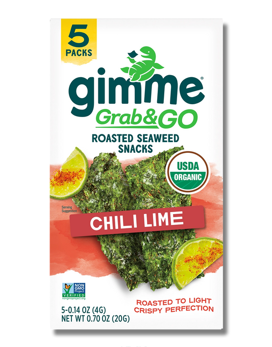 Grab & Go Chili Lime Seaweed Snacks