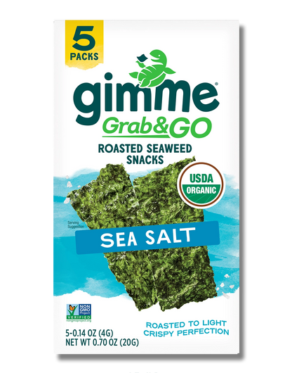 Grab & Go Sea Salt Seaweed Snacks
