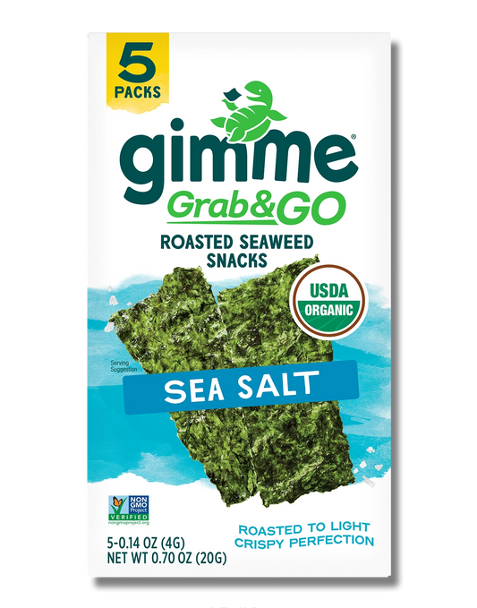 Grab & Go Sea Salt Seaweed Snacks