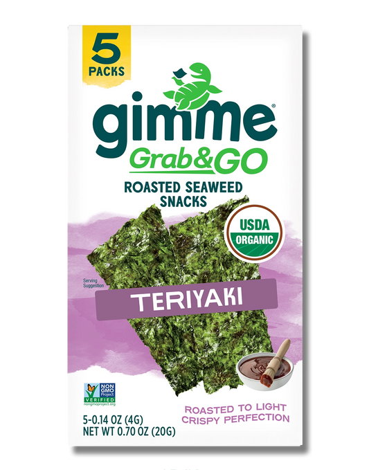 Grab & Go Teriyaki Seaweed Snacks