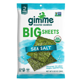 Big Sheets Sea Salt Seaweed - .92oz (2 Pack)