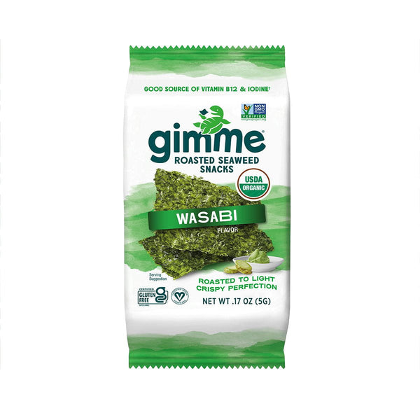 Wasabi Seaweed Snacks .17oz (6 Pack)