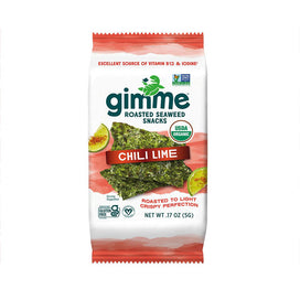 Chili Lime Roasted Seaweed Snacks - .17oz (6 Pack)